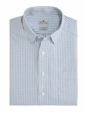 NEW GENTEAL men's gilpin royal oxford sport shirt in wisteria